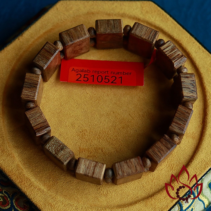 Vòng Trầm Hương Hạt Lách | Trầm Tốc Banh Tự Nhiên